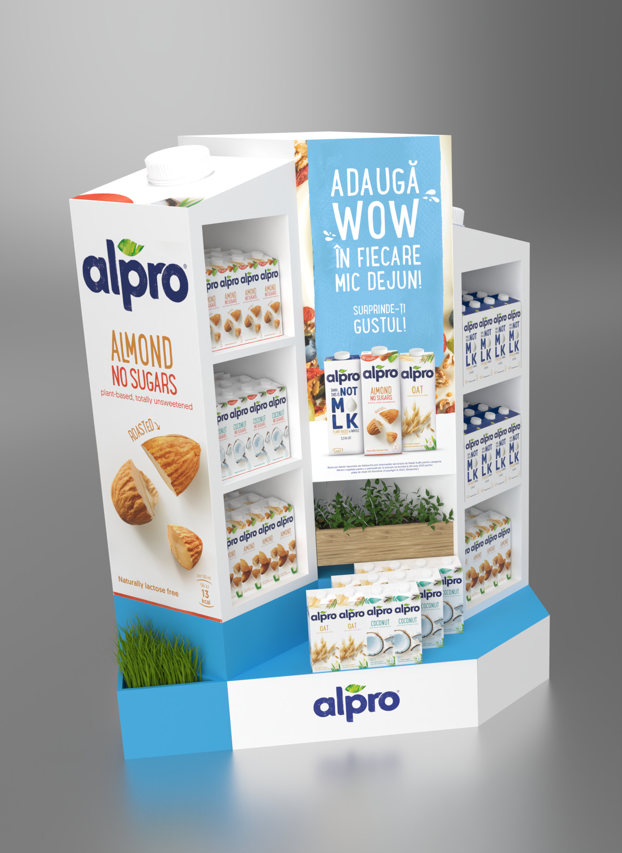 Alpro POSM Stand